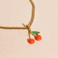 Red Cherry Necklace Charm
