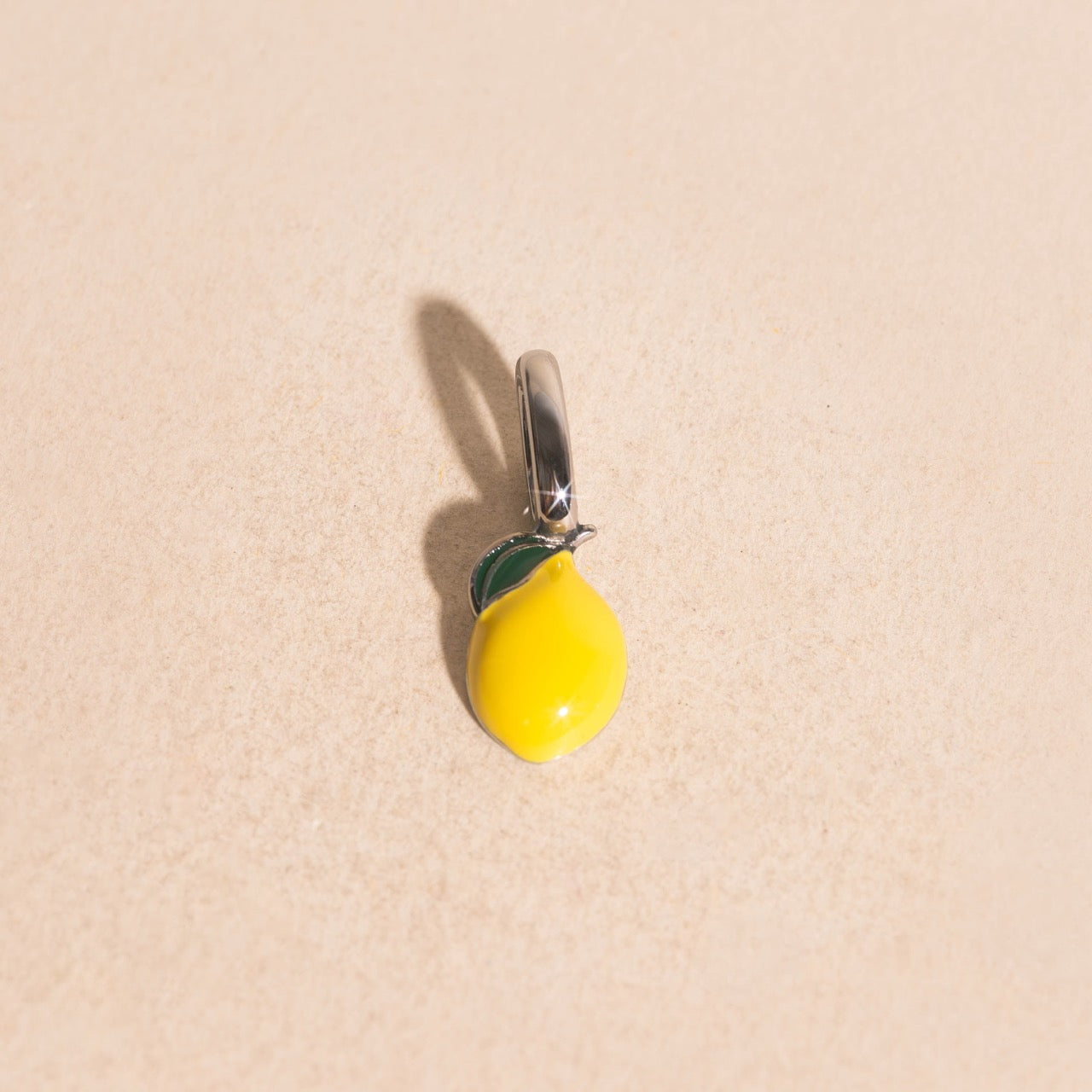Lemon Necklace Charm