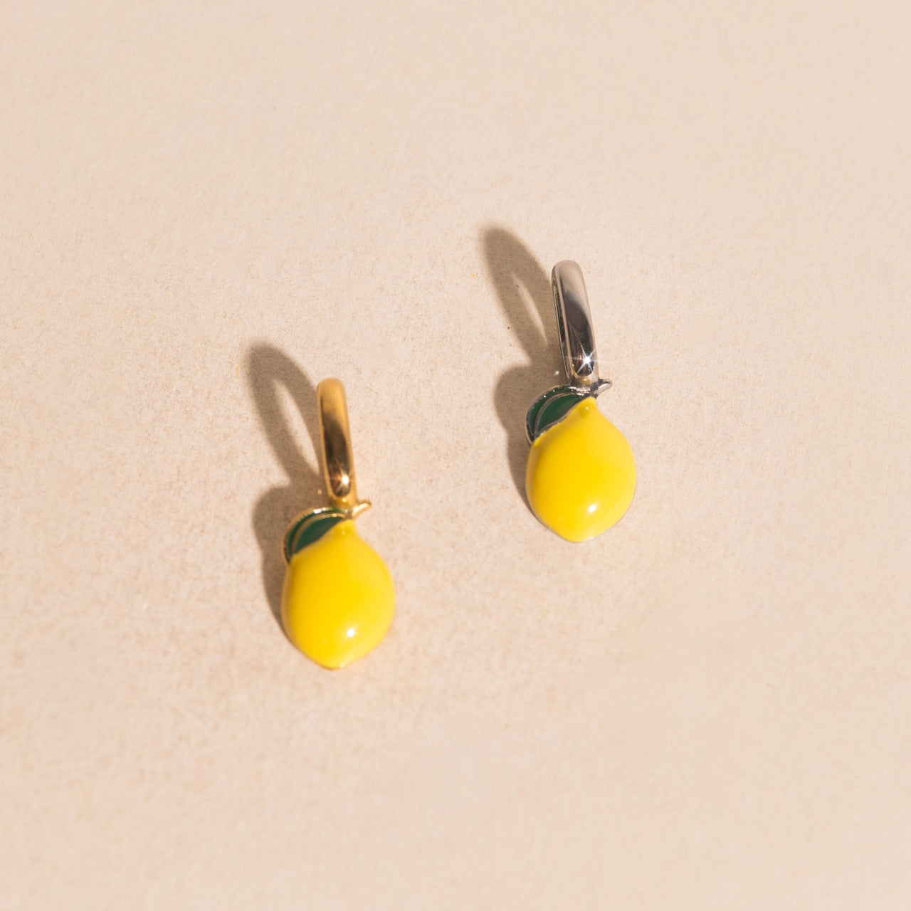 Lemon Necklace Charm