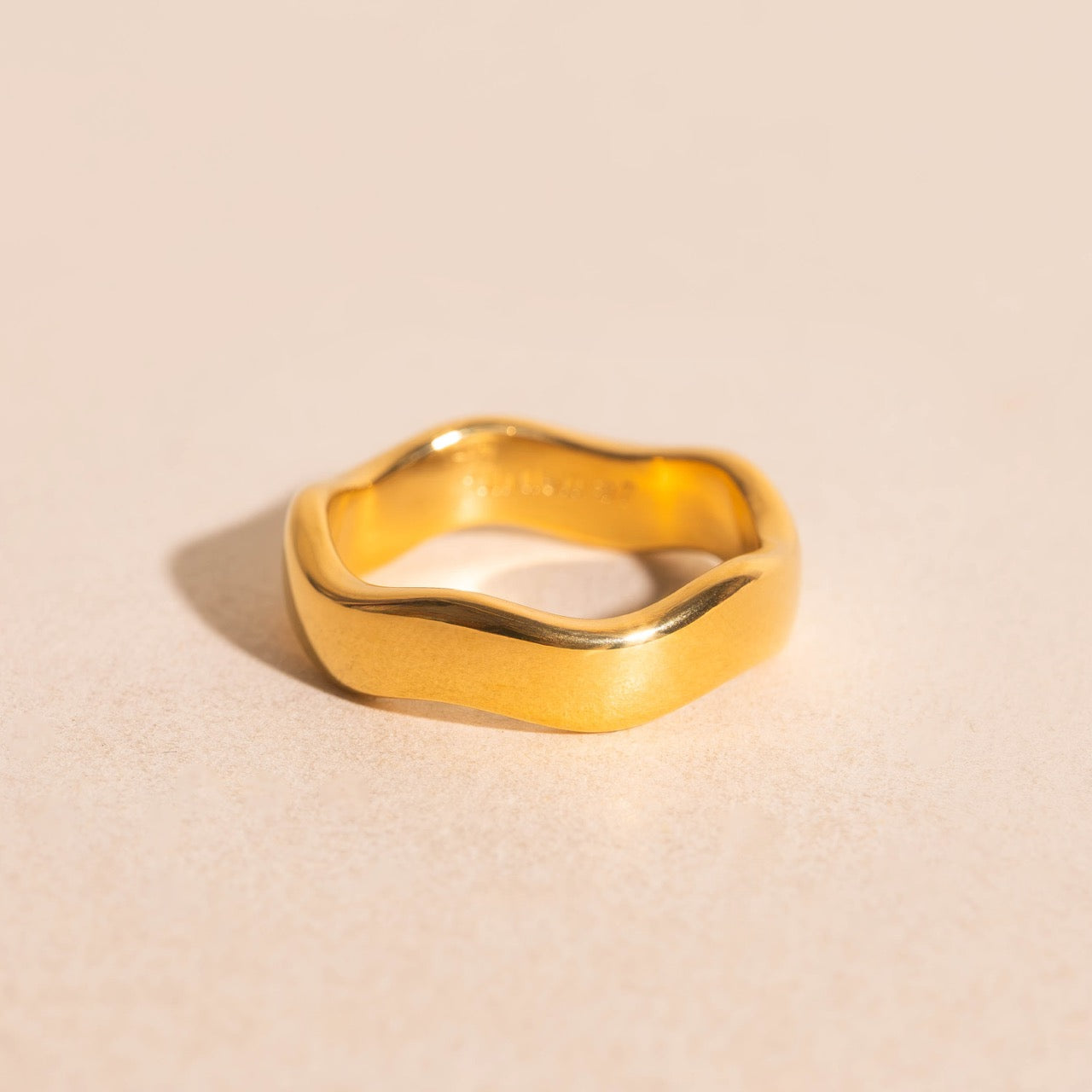 Thick Wavy Ring