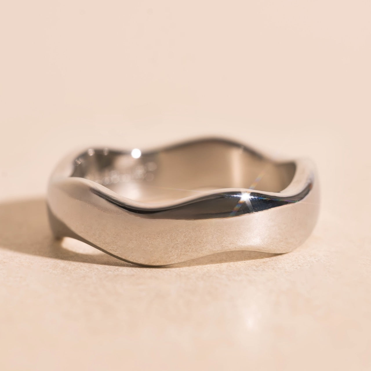 Thick Wavy Ring