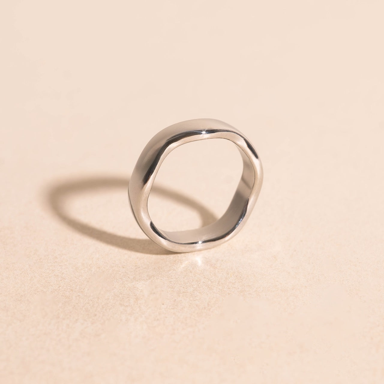 Thick Wavy Ring