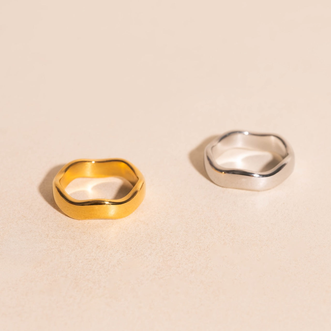 Thick Wavy Ring