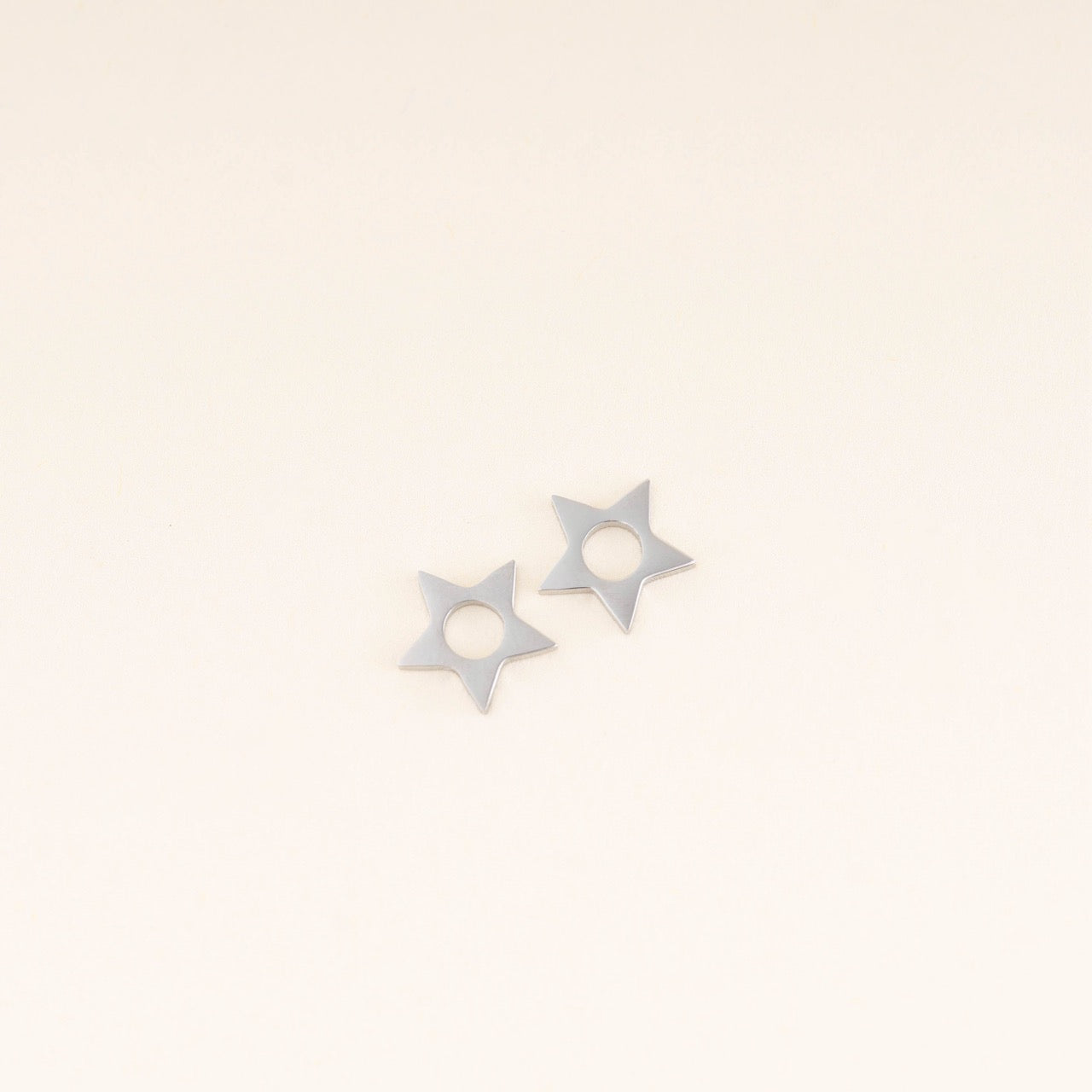 Star Huggie Hoop Charms