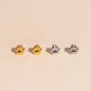 Paw Print Stud Earrings