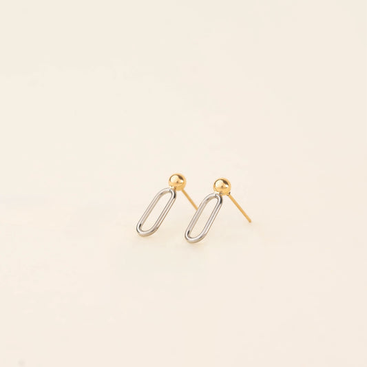 Loop Stud Earrings