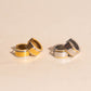 Band Mixed Super Chunky Huggie Hoop Earrings