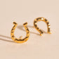 Horseshoe Stud Earrings