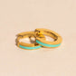 Color Huggie Hoop Earrings