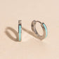 Color Huggie Hoop Earrings