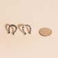 Horseshoe Stud Earrings