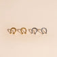 Horseshoe Stud Earrings