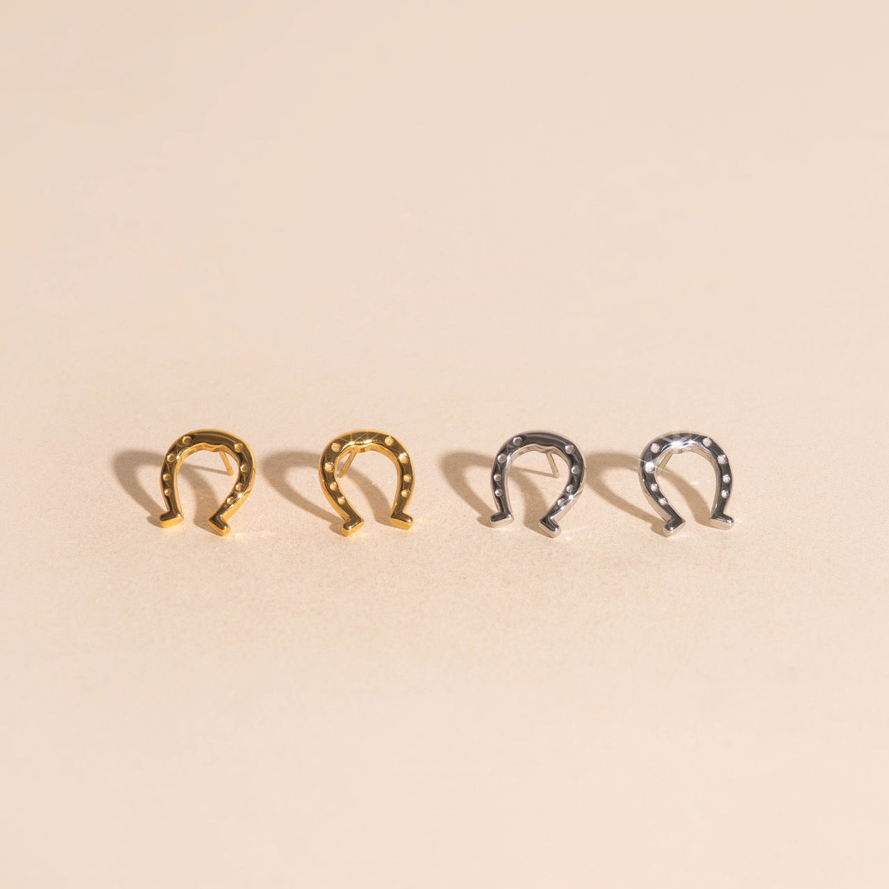 Horseshoe Stud Earrings