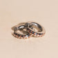 Giraffe Chunky Rounded Huggie Hoop Earrings