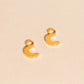 Moon Huggie Hoop Charms