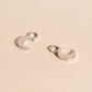 Moon Huggie Hoop Charms