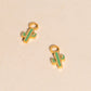 Cactus Huggie Hoop Charms
