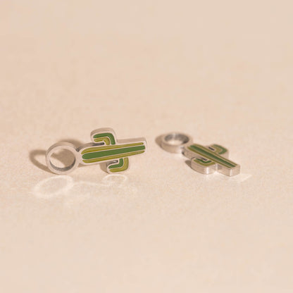 Cactus Huggie Hoop Charms