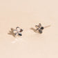 Plumeria Flower Stud Earrings