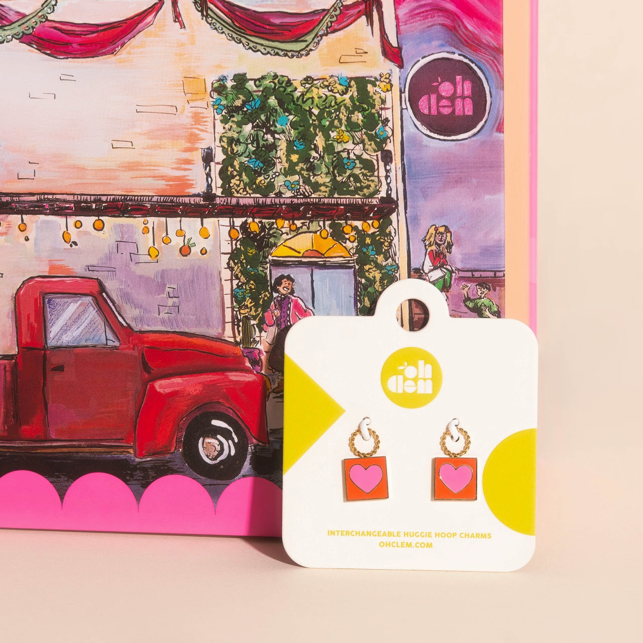 Colorful Jewelry Advent Calendar Box (12-piece)