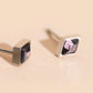 February Birthstone Stud Earrings