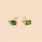 May Birthstone Stud Earrings