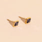 February Birthstone Stud Earrings
