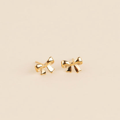 Mini Bow Stud Earrings