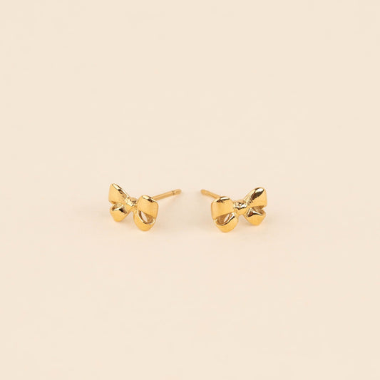 Mini Bow Stud Earrings