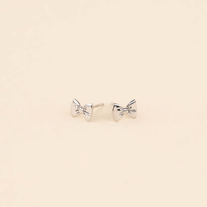 Mini Bow Stud Earrings