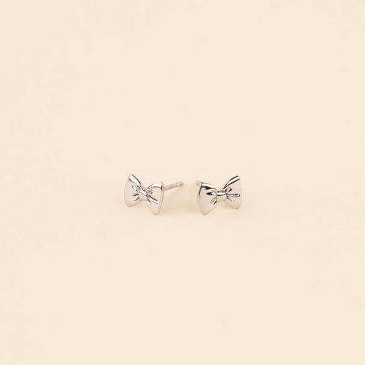 Mini Bow Stud Earrings