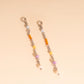 Bead Chain Huggie Hoop Charms