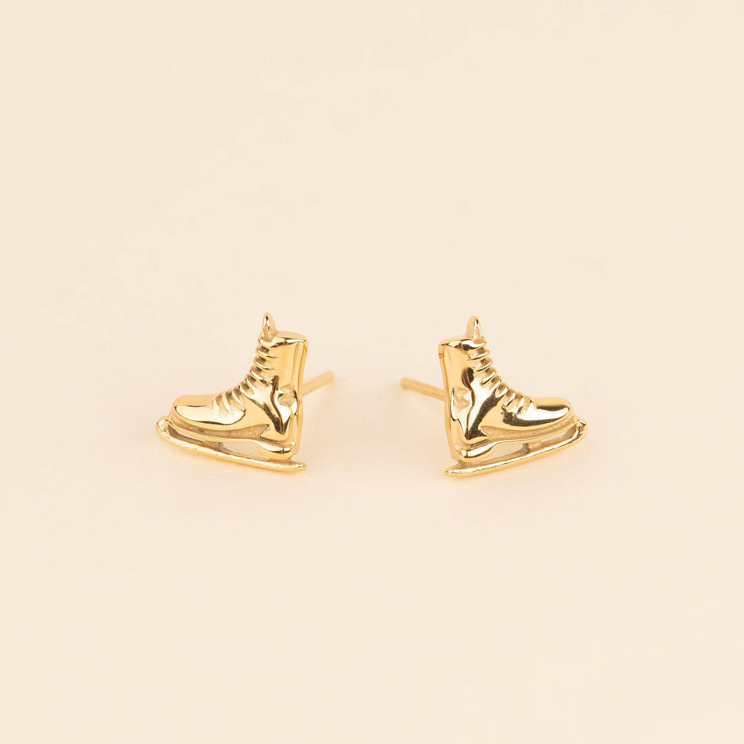 Ice Skate Stud Earrings