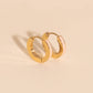 Color Huggie Hoop Earrings