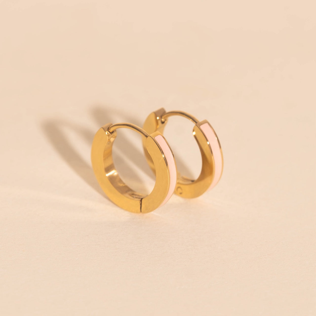 Color Huggie Hoop Earrings