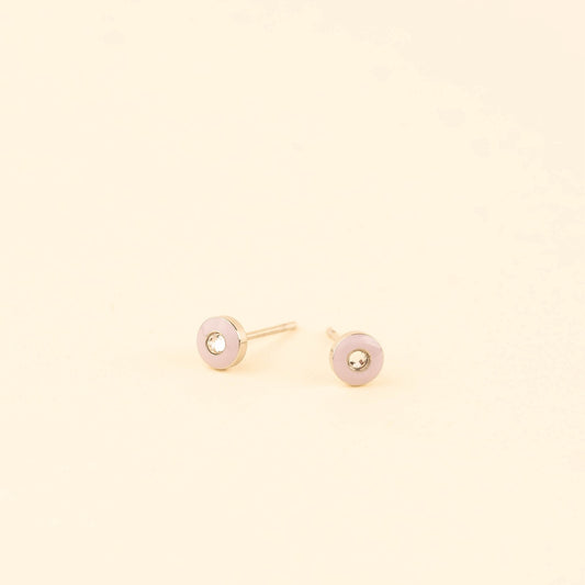 Color Pop Crystal Stud Earrings