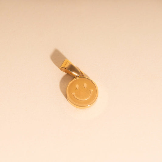 Smiley Face Necklace Charm
