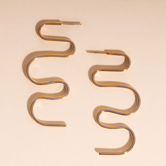 Party Ribbon Stud Earrings