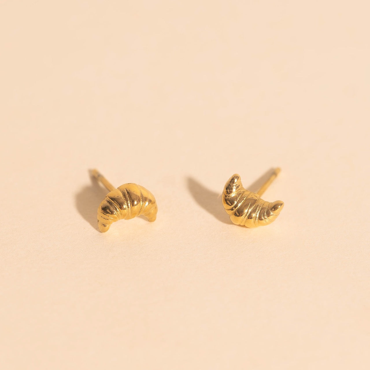 Croissant Stud Earrings