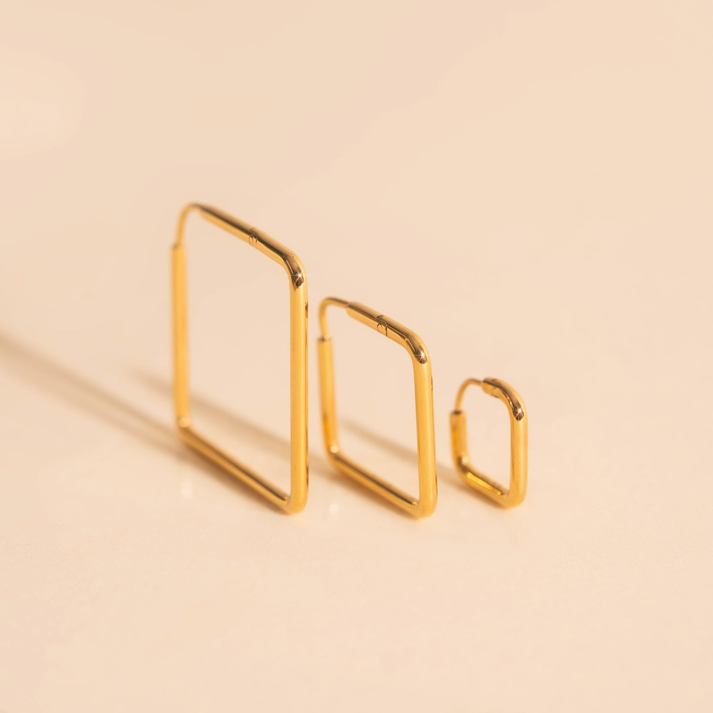 Silver Diamond Rounded Huggie Hoop Stack Pack (3 item)