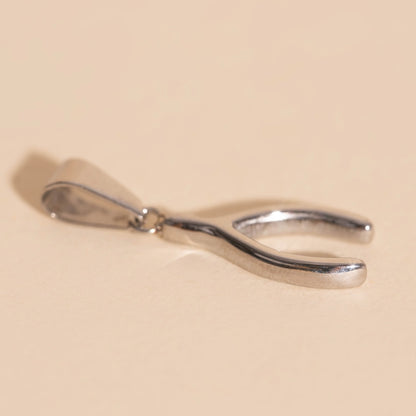 Wishbone Necklace Charm