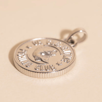 Fishing Club Necklace Charm