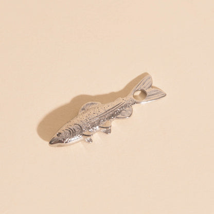 Trout Necklace Charm