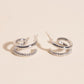 Mini Rope Loop Stud Earrings