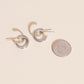 Mini Rope Loop Stud Earrings