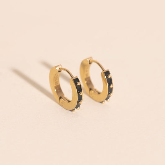 Shadow Ridge Huggie Hoop Earrings