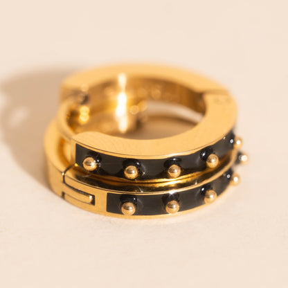 Shadow Ridge Huggie Hoop Earrings