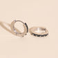 Shadow Ridge Huggie Hoop Earrings