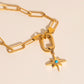 Compass Star Necklace Charm