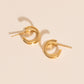 Mini Rope Loop Stud Earrings